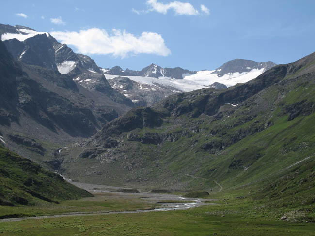 Blick Richtung Sultalferner