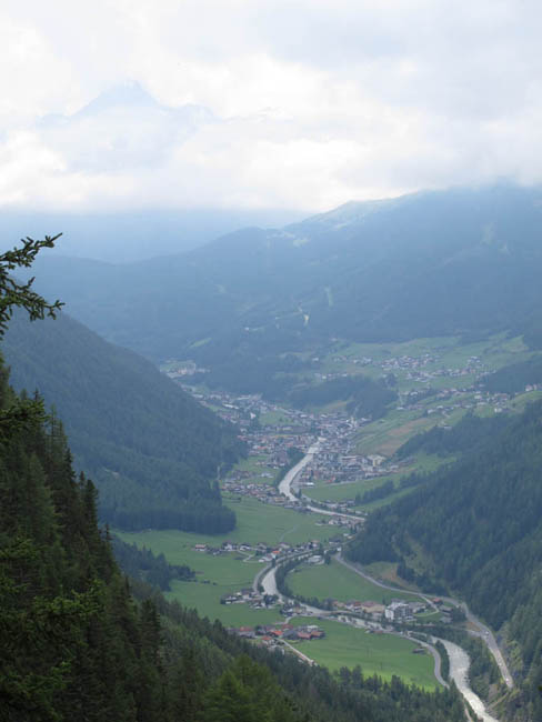 Blick RIchtung Sölden