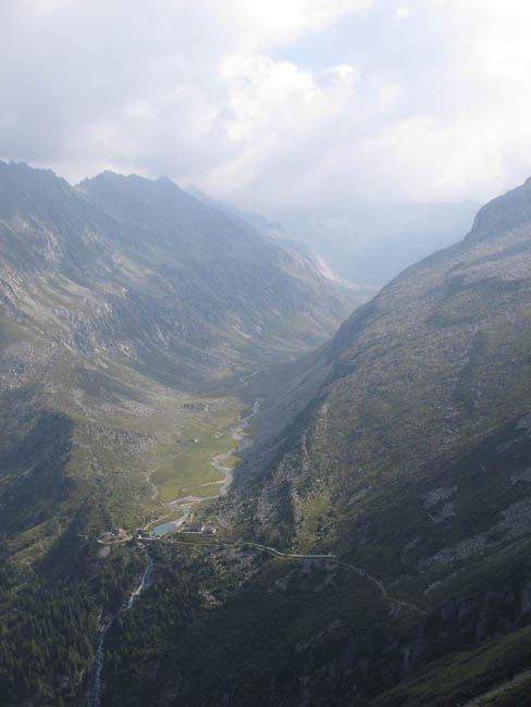 Blick auf Rifugio Lissone