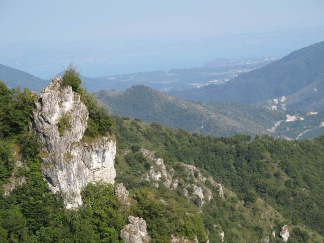 Alpenüberquerung auf dem L1 - die Adria das erste Mal im Blick