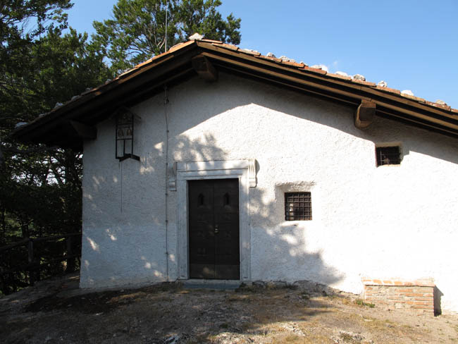 kleine Kapelle Eremo di San Giogio 1.103m